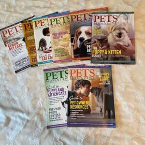 Pets Magazine 8 Issues on Dog and Cat Care